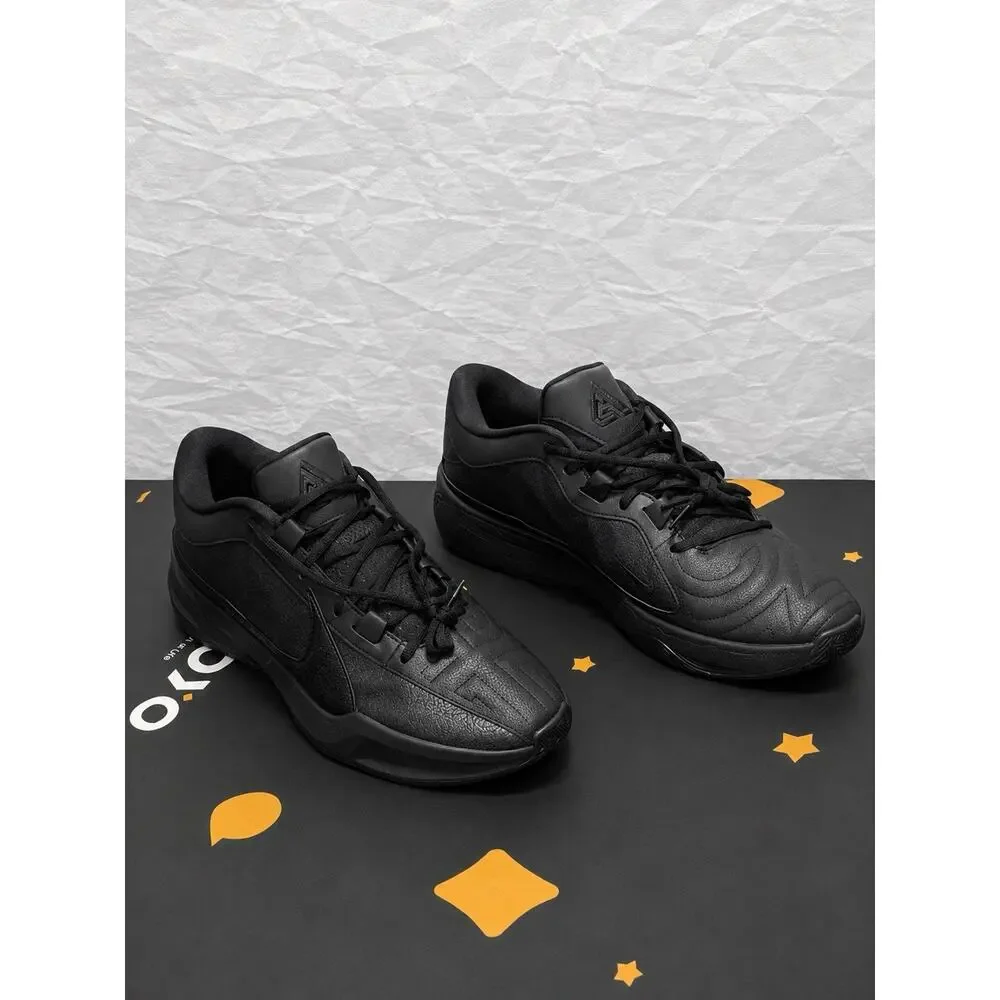 New Men’s 12 Nike Zoom Freak 5 TB Promo Basketball Triple Black FN7089-002